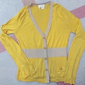 Kate Spade Color Block Cardigan in XS